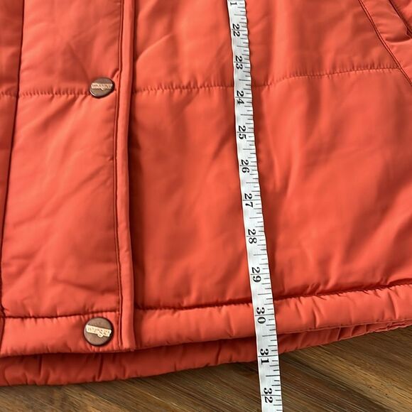 Wrangler Anthropologie XL Sherpa Reversible Oversized Bomber Puffer Jacket NWT - Picture 11 of 11